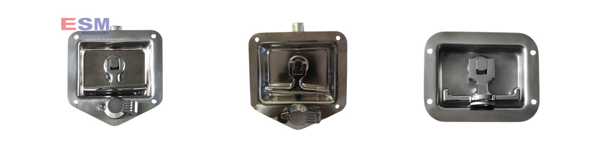 Stainless Steel Latch Close-up